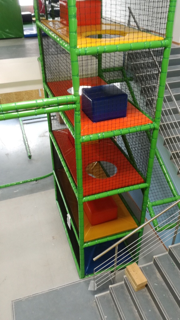 Hoes voor structuurvloer met rond gat aan de zijkant (113x233cm)