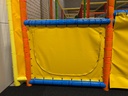 Ritsdoek met ringen rondom (115x115cm)