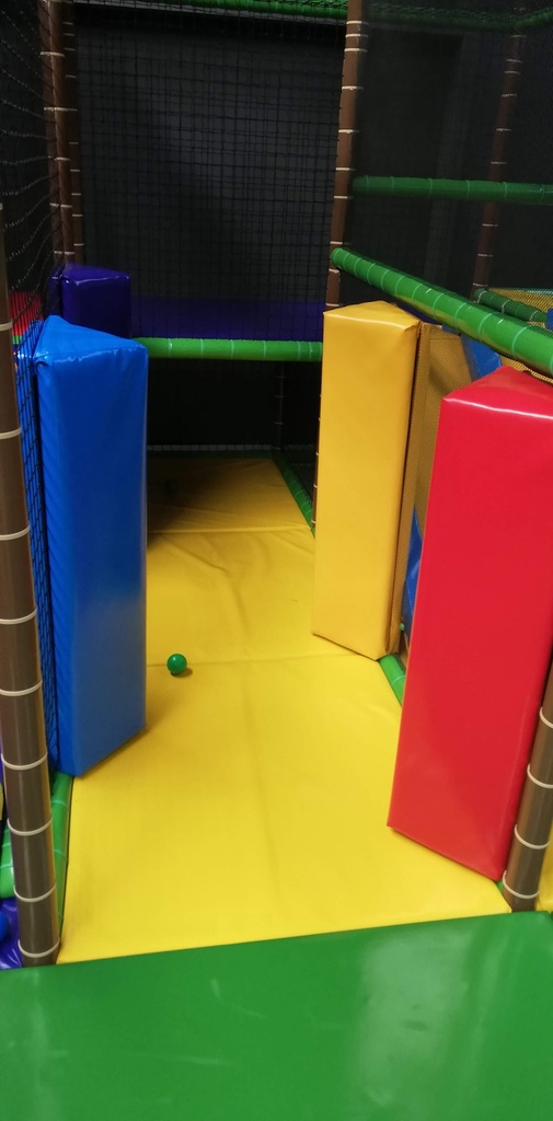Driehoekige softheuvel (verticaal)
