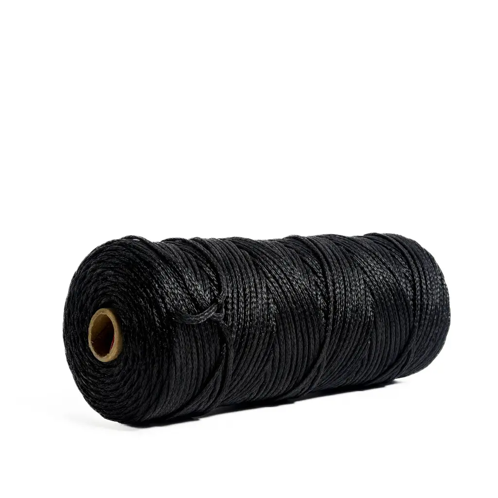 Polyethyleen zwart touw rol (200m)-3.webp