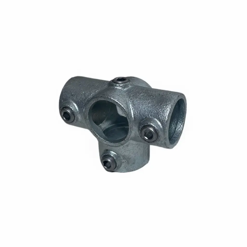 Clamp R35 three exits 90° 176-C