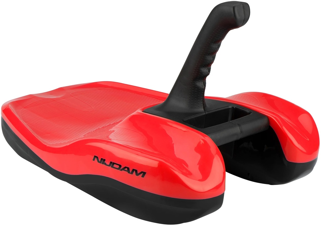 Stevige slee 'Hoover' voor rodelbaan
