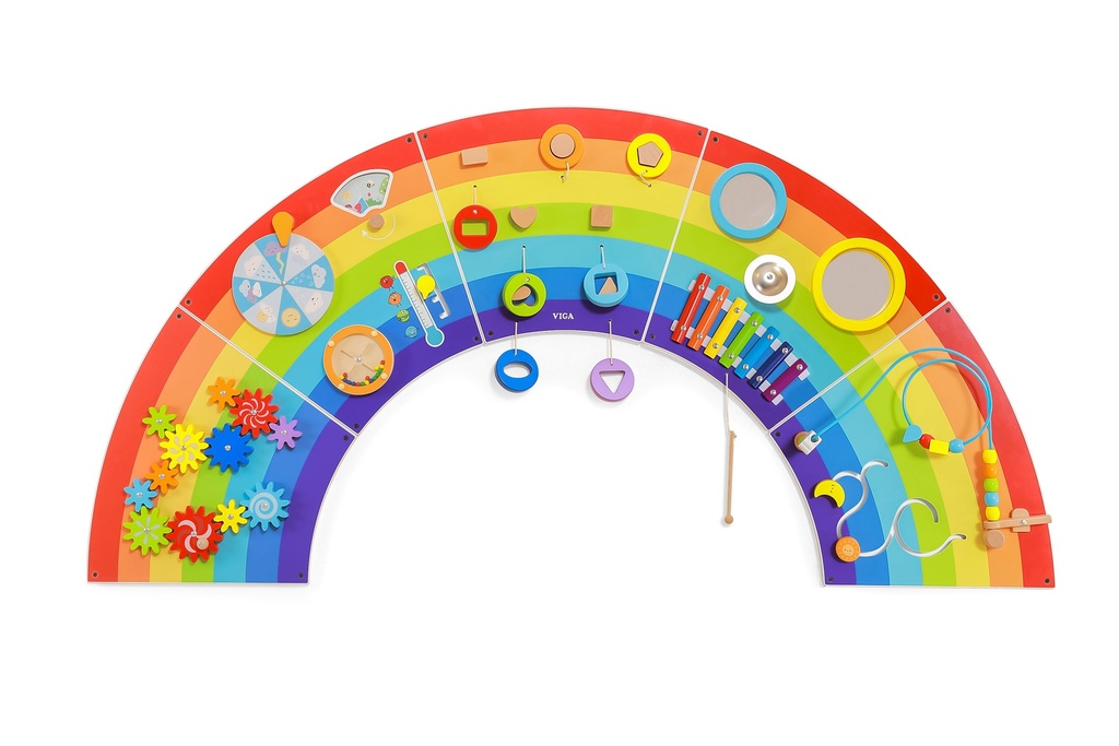 Wandaktivitätsspiel - Regenbogen