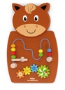 Tablero de juego mural de animales