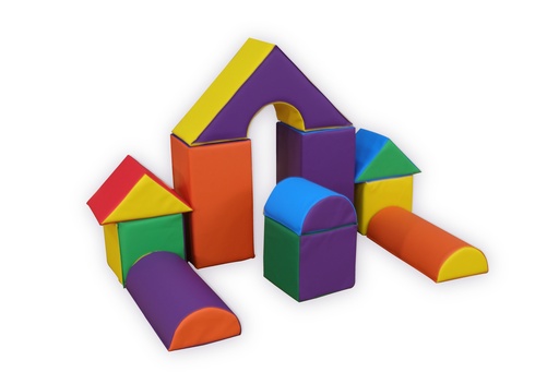 Set de juego de bloques blandos