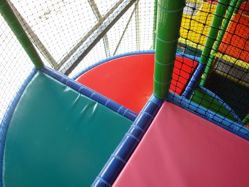 [VL113R] Structuurvloer afgerond (90° - ¼ van een cirkel) (113cm x 113cm)