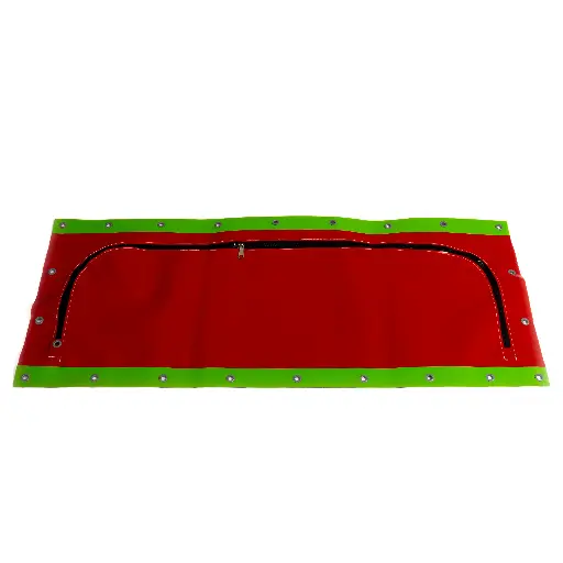 [RITS_125x30] Tela con cremallera y anillos alrededor (125x30cm)