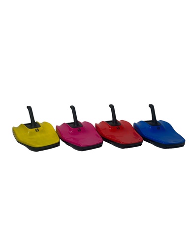 Stevige slee 'Hoover' voor rodelbaan
