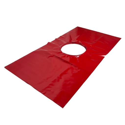 [HSVL233RGM] Hoes voor structuurvloer met rond gat in het midden (113x233cm)
